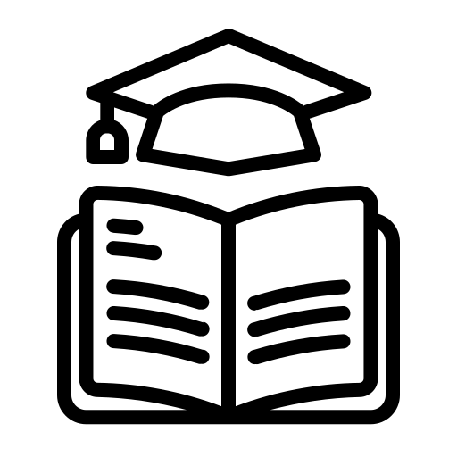 inimalist staff icon representing teachers, administrators, and educational leadership.
